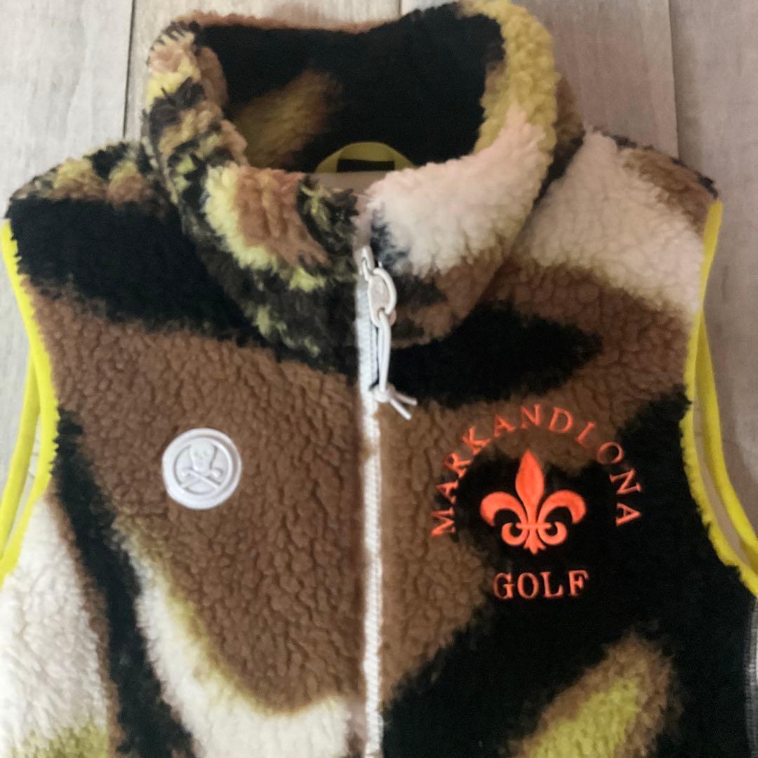 極美品MARK&LONA2022総柄 中綿・ダウン ボアセットアップ40