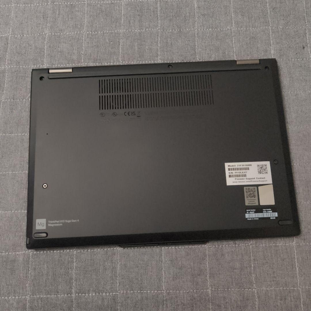 タッチ 美品 ThinkPad 爆速 13世代i5 16GB 512G 2IN1