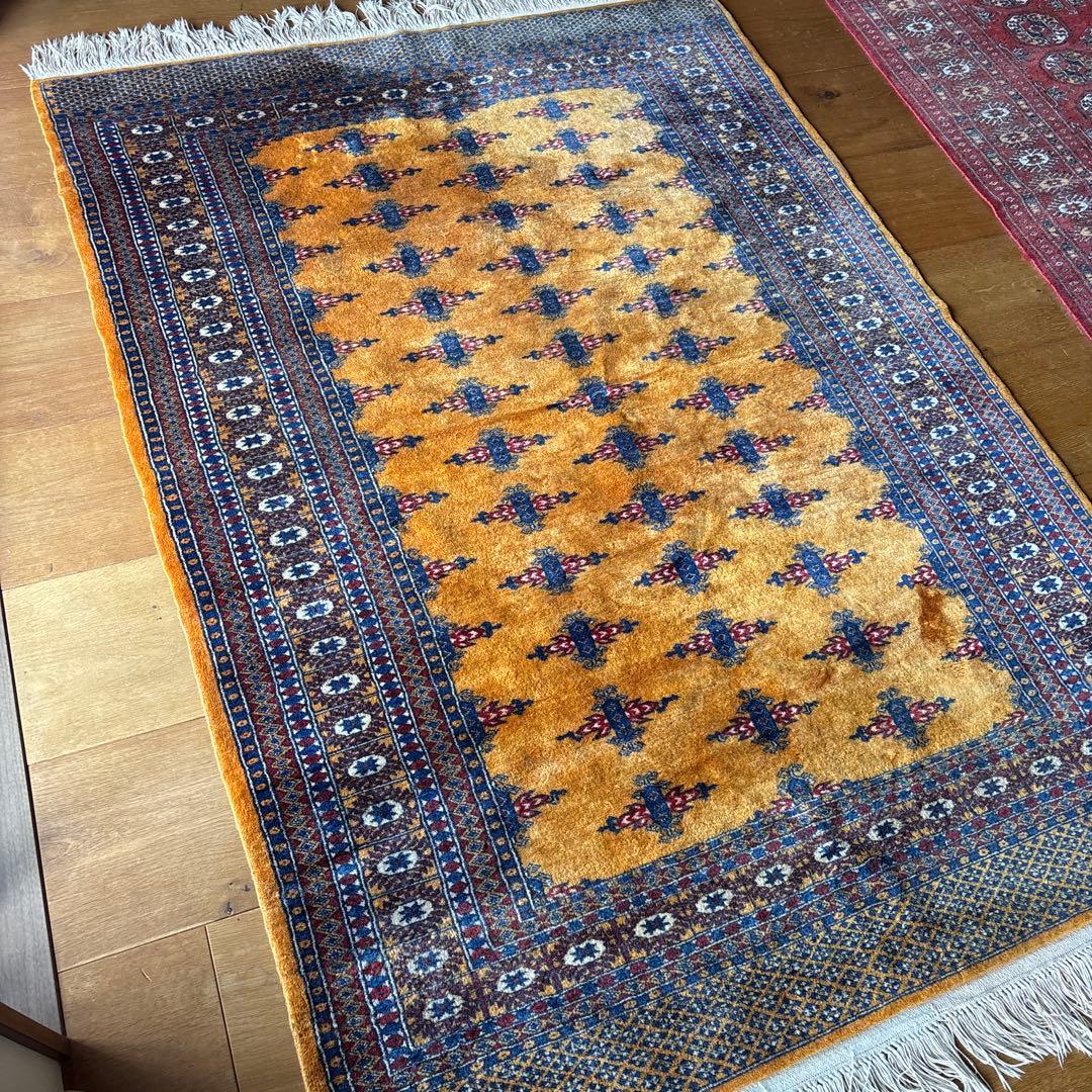 【お値下げ不可】ラグ　トライバルラグ　ヴィンテージラグ