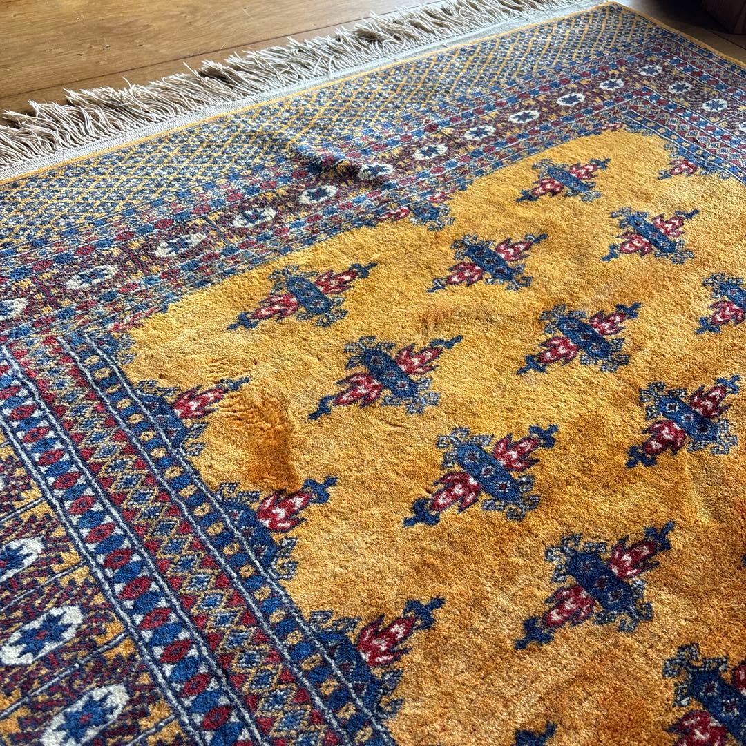 【お値下げ不可】ラグ　トライバルラグ　ヴィンテージラグ