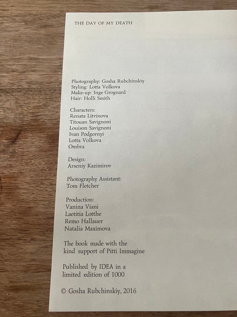 ゴーシャラブチンスキー 写真集