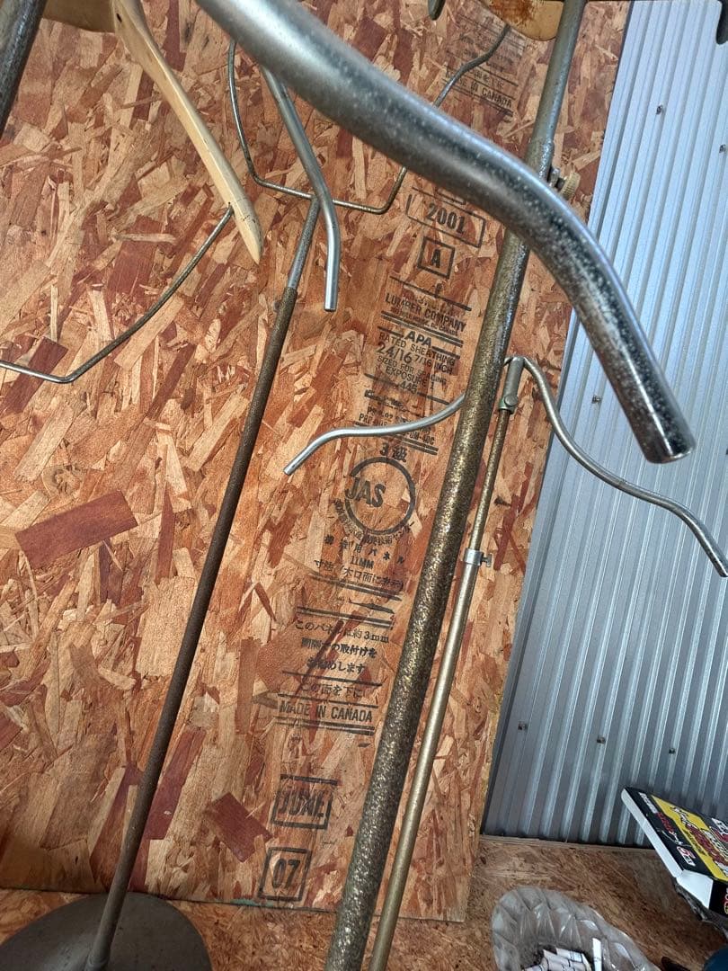 ハンガースタンド　アンティーク　レトロ