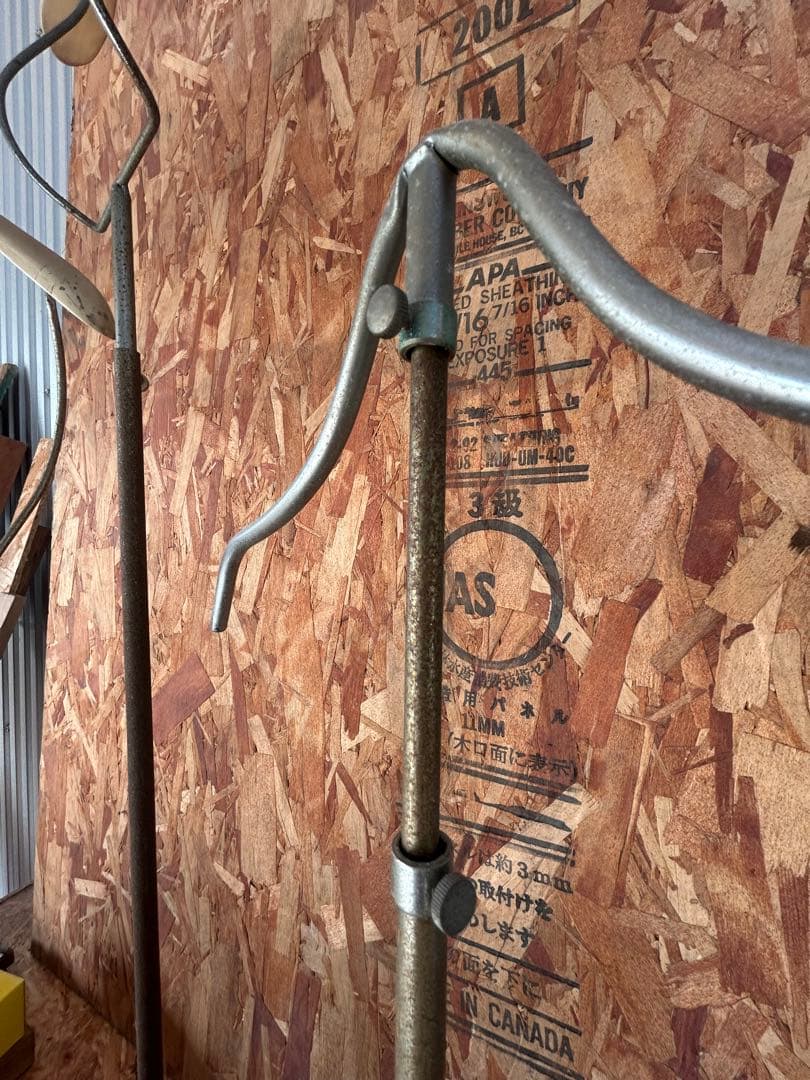 ハンガースタンド　アンティーク　レトロ