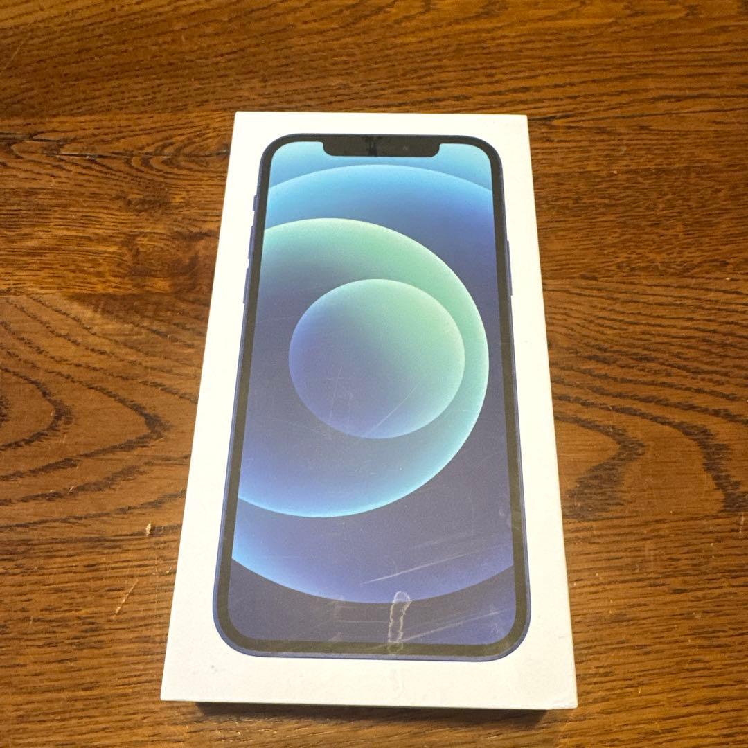 Apple iPhone 12 ブルー 本体 箱付き