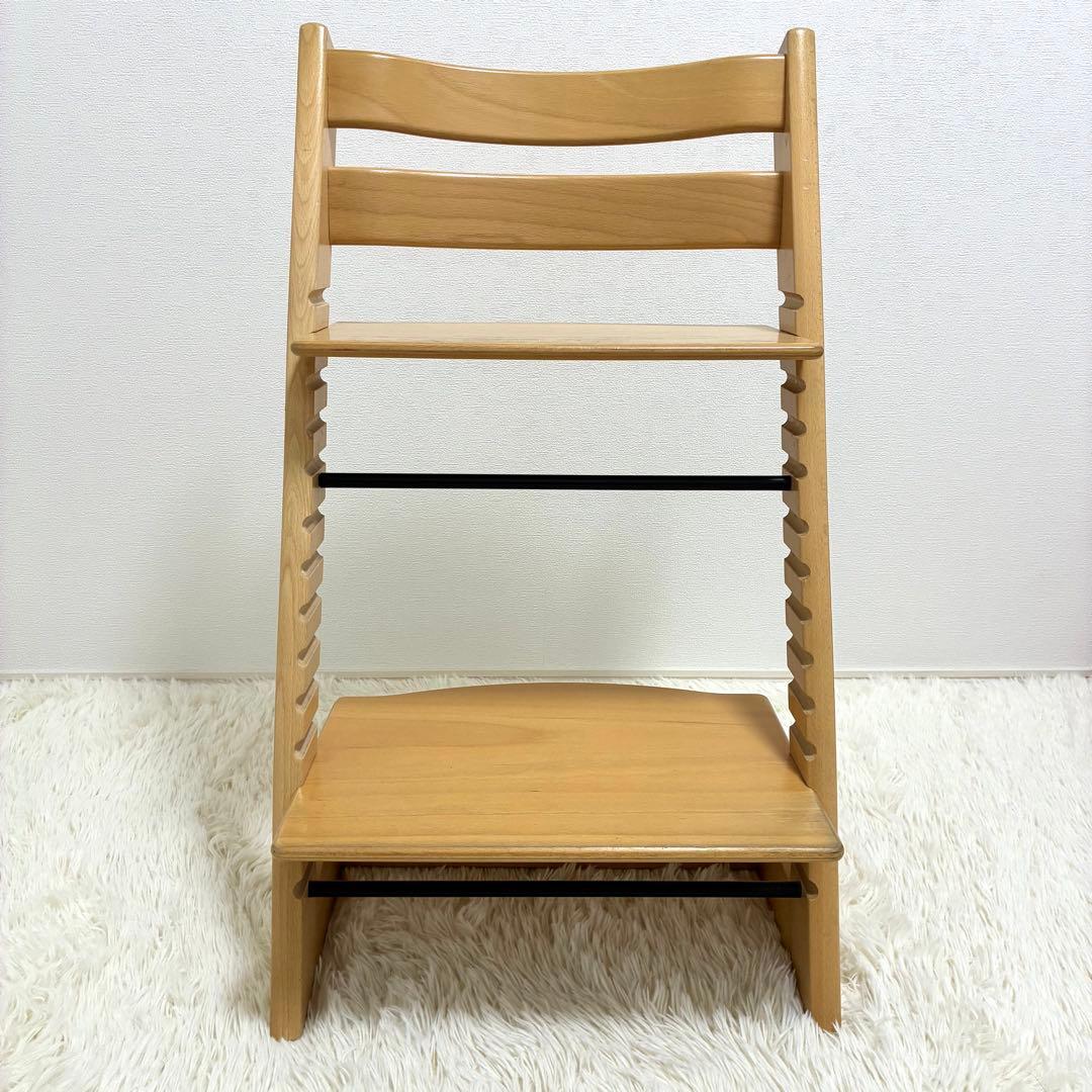 【美品✨】ストッケ トリップトラップ 新型 ナチュラル