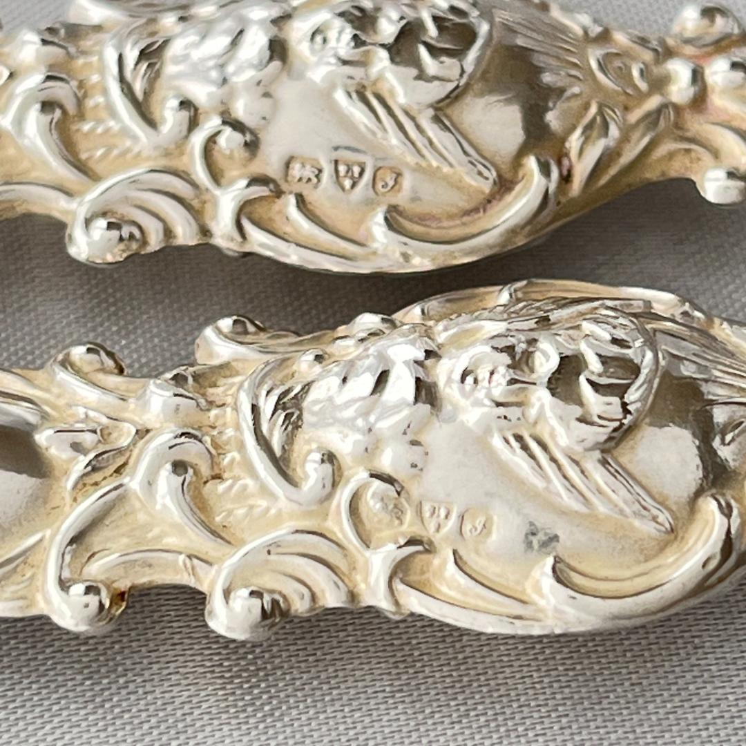 【Adie & Lovekin】【純銀ハンドル】 天使の靴べら / ボタンフック