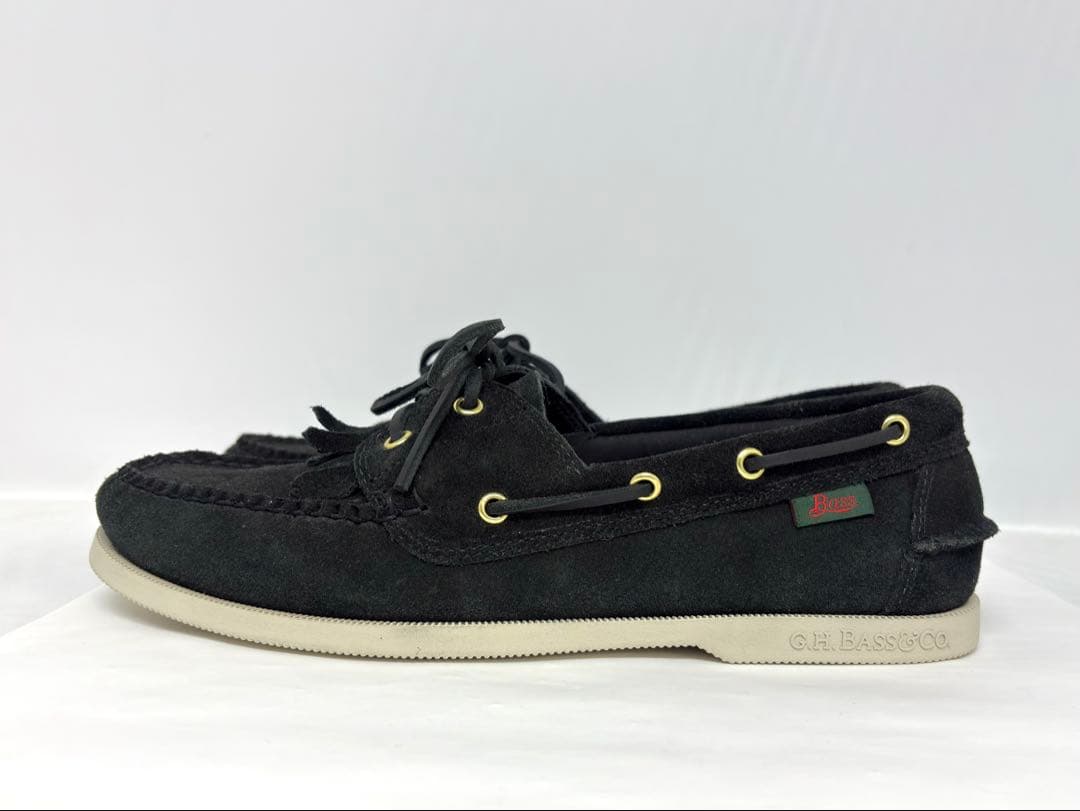 G.H.BASS JETTYⅡ デッキ ローファー 28cm スエード