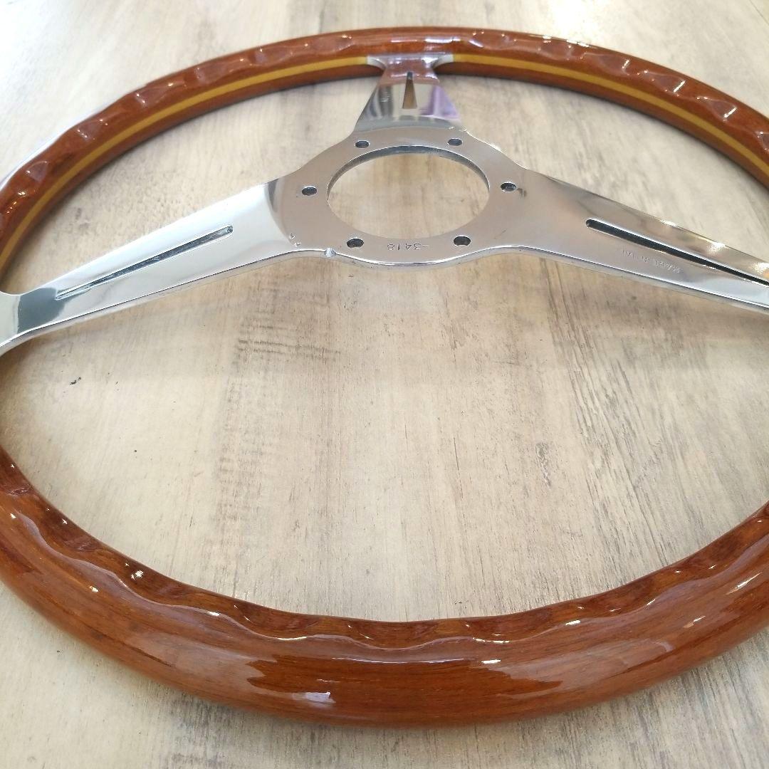 NARDI☆ナルディクラシックウッドポリッシュ/【当時物】ヴィンテージ 37Φ