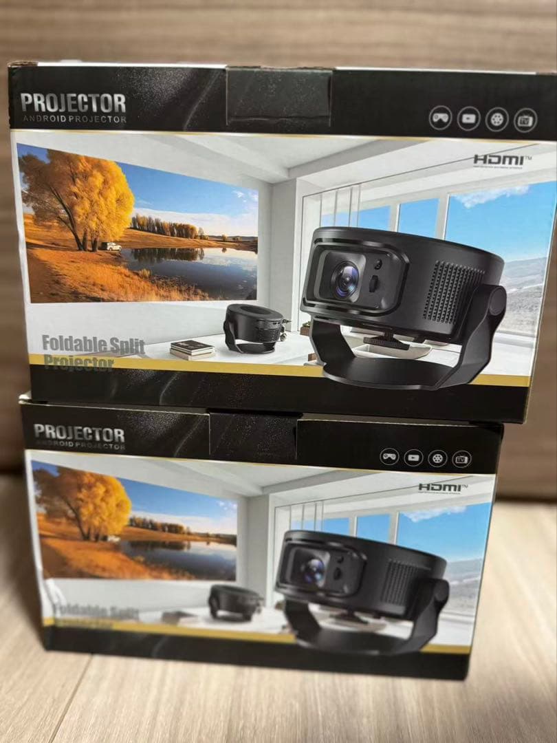 Foldable Split Projector 本体 2個セット