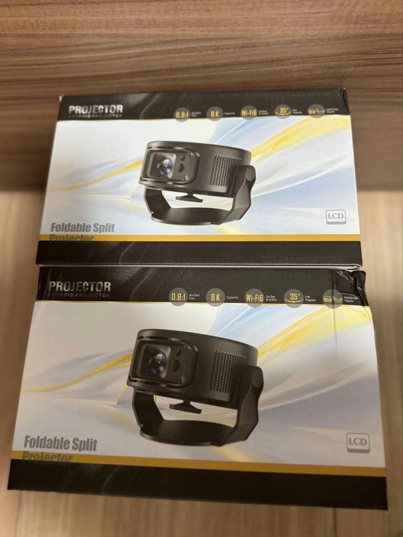 Foldable Split Projector 本体 2個セット