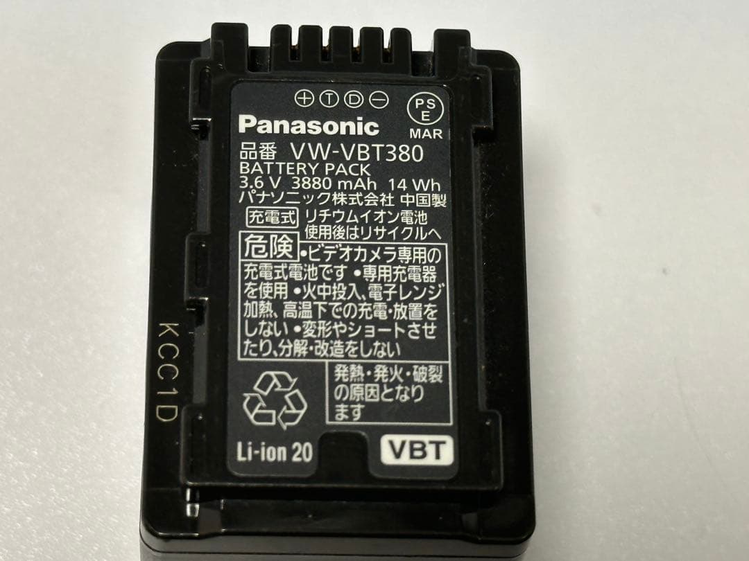HC-WZX1M VW-ACT380セット パナソニック　4Kビデオカメラ