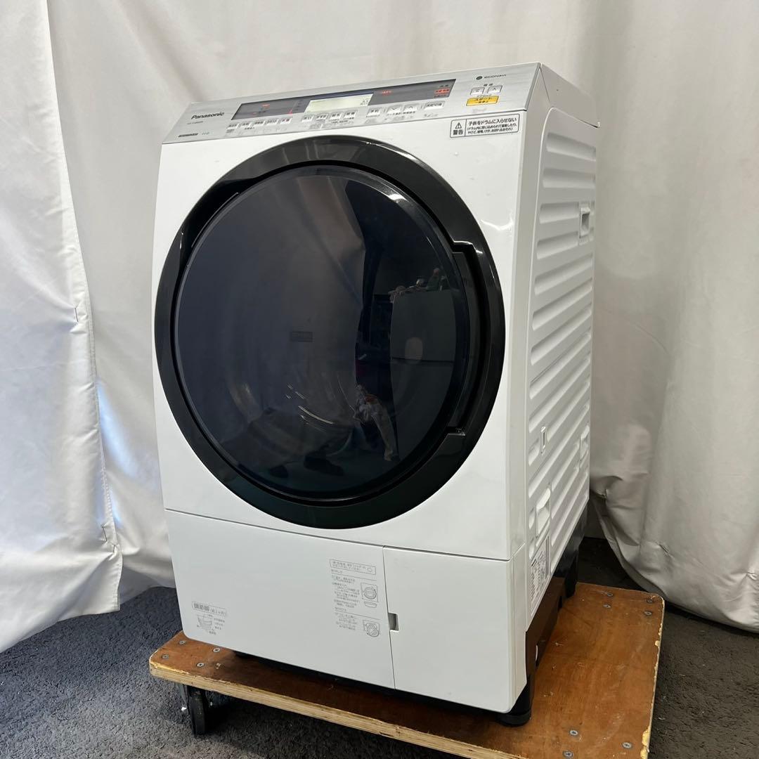 ★136　ドラム式洗濯機　パナソニック　11キロ　乾燥　安い　中古　設置無料