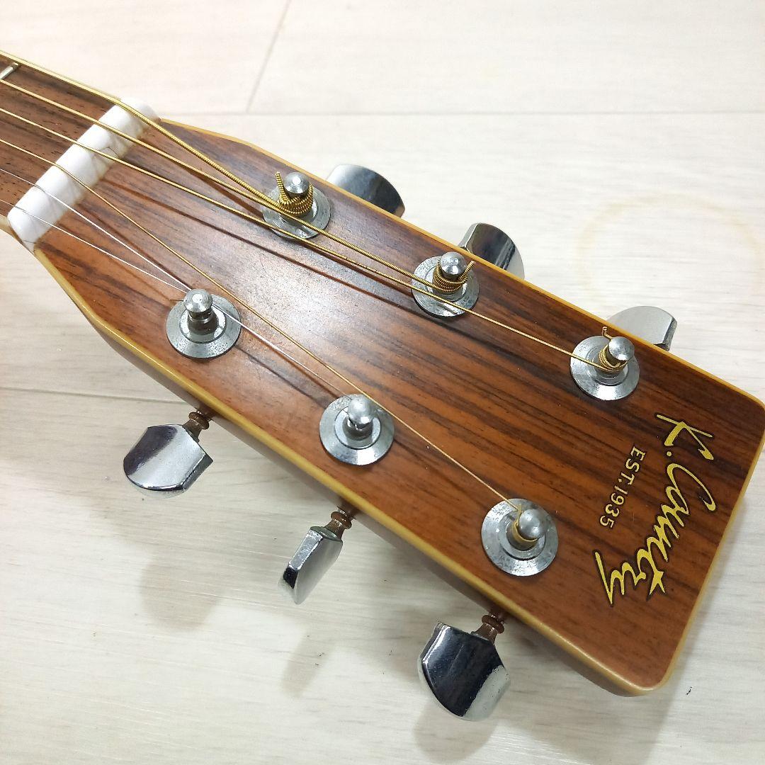 メンテ済◎K.COUNTRY アコースティックギター No.D-200 日本製