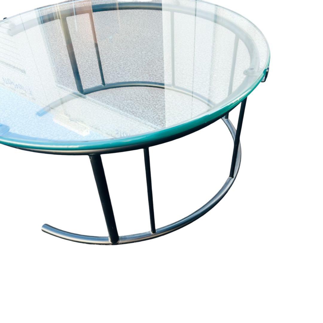 HUKLA フクラ TMRB Mサイズ ガラステーブル　70cm ブラック