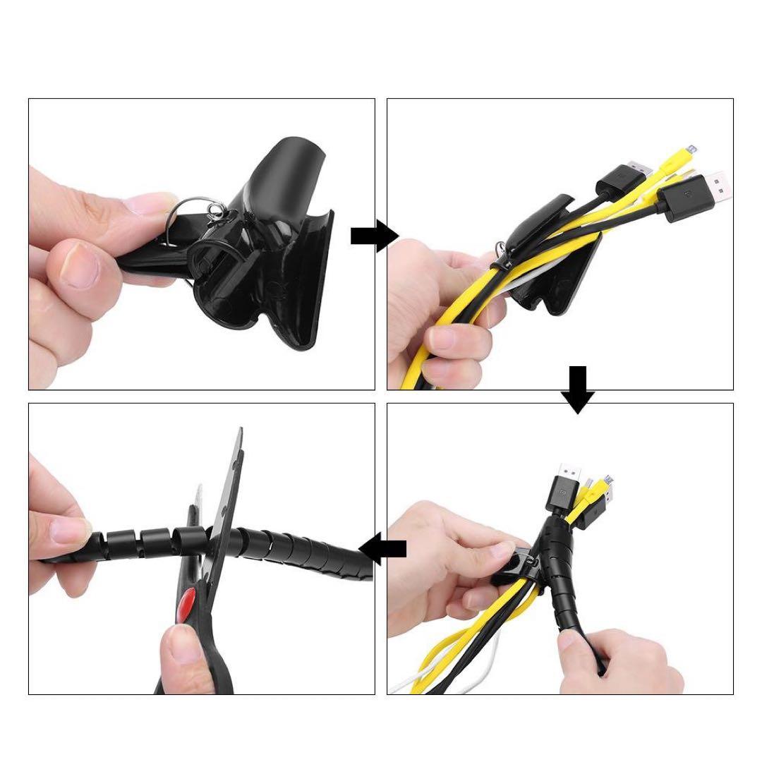 スパイラルラップチューブ、フレキシブルスパイラルチューブ15メートル