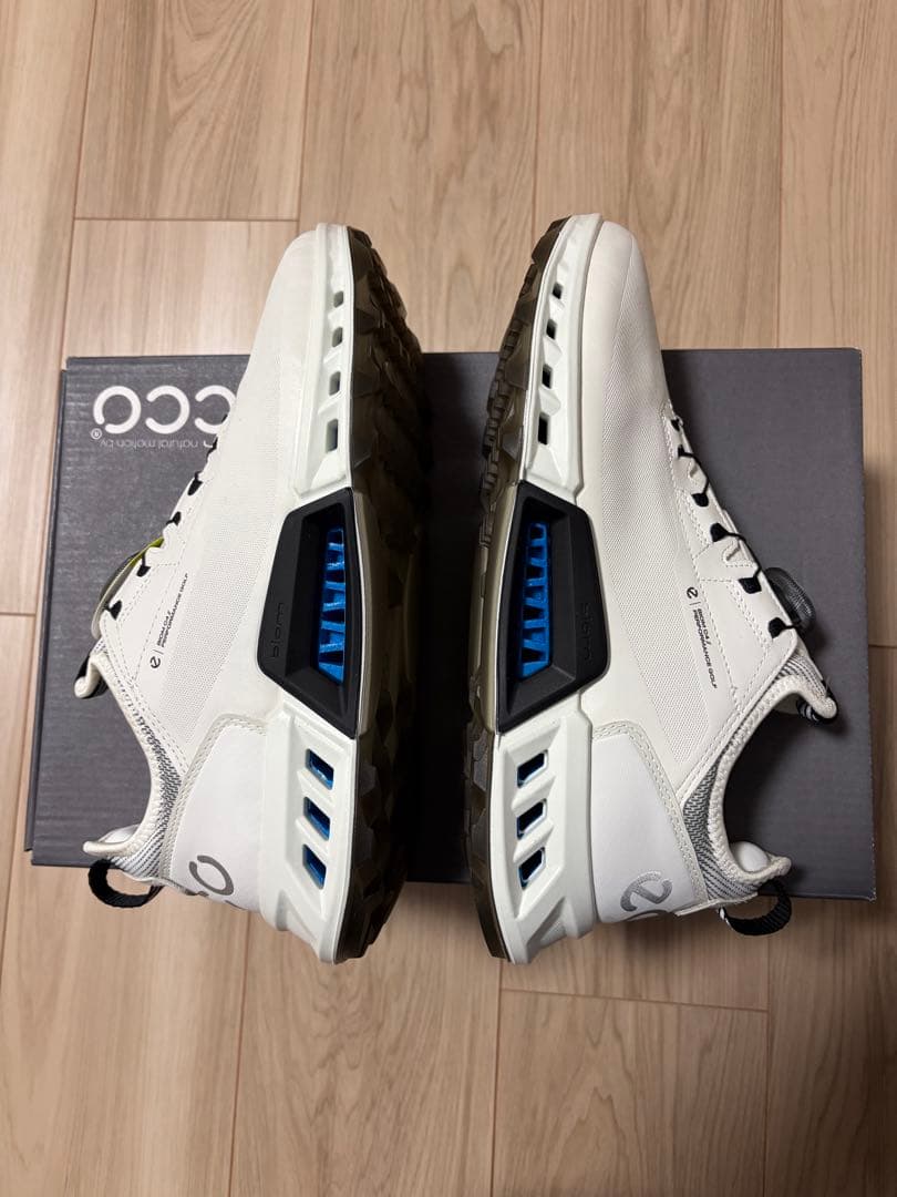 eccoゴルフシューズ バイオム C4 ボア EU40 ホワイト