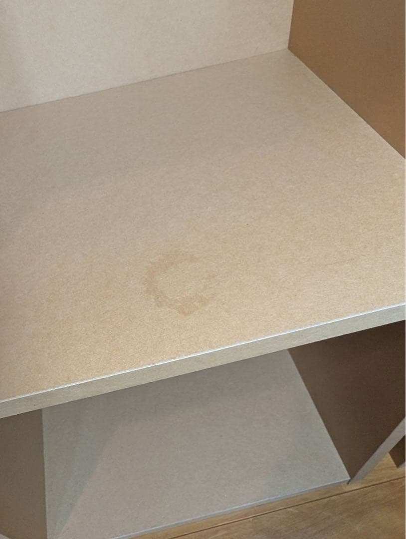 ■送料込■無印良品 MUJI パルプボードボックス 2段 棚 シェルフ廃盤家具