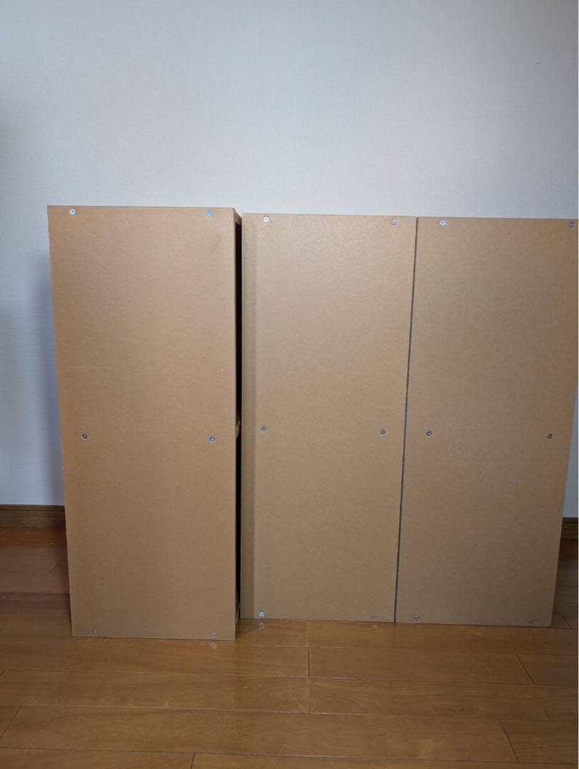 ■送料込■無印良品 MUJI パルプボードボックス 2段 棚 シェルフ廃盤家具