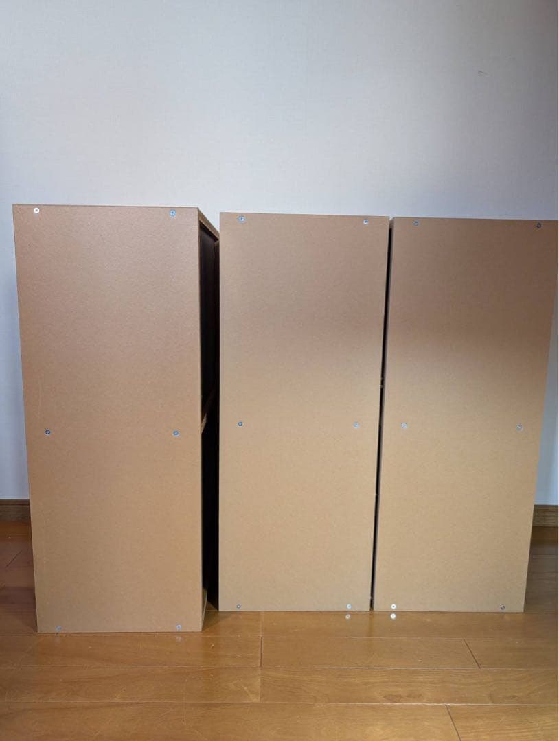 ■送料込■無印良品 MUJI パルプボードボックス 2段 棚 シェルフ廃盤家具