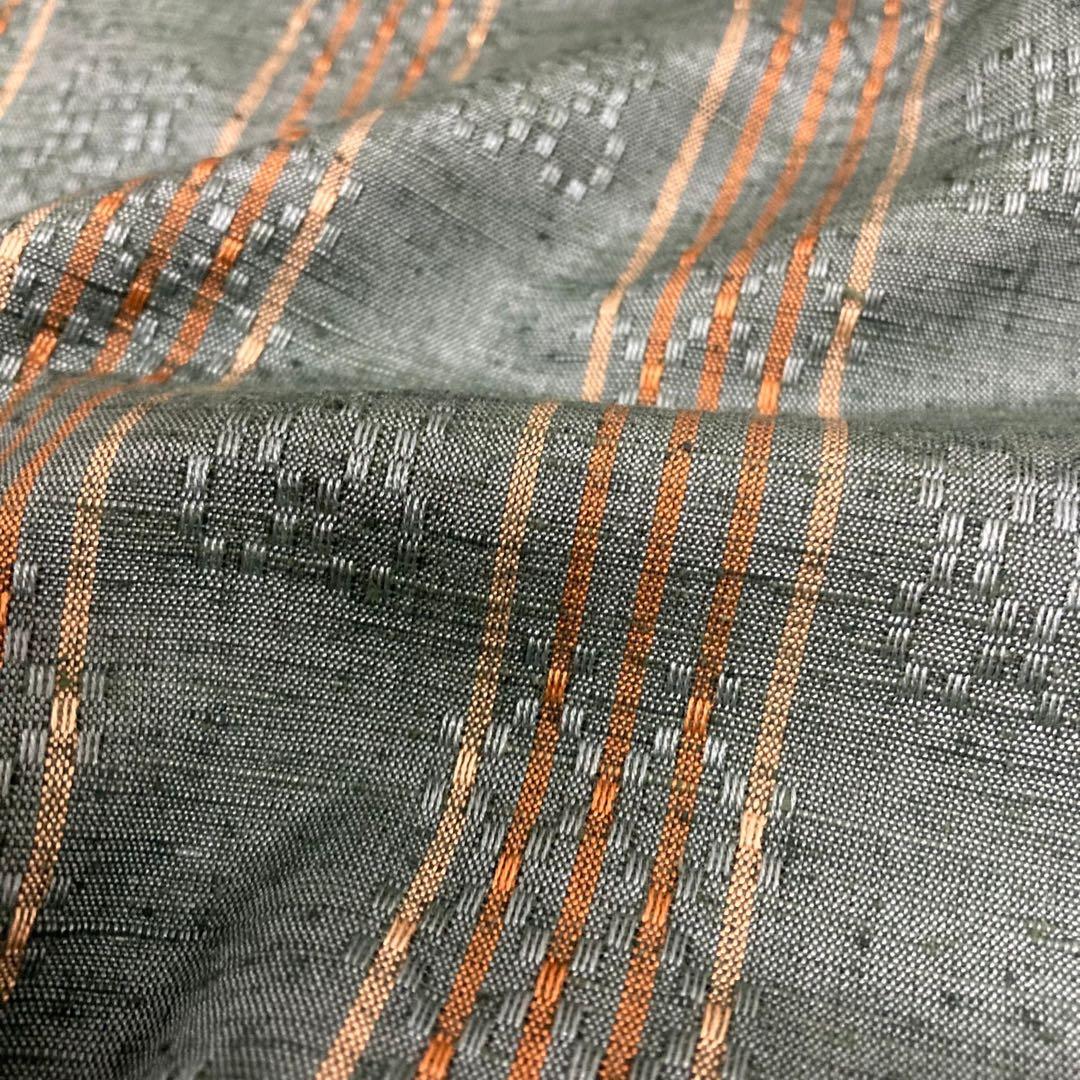 JNK M様　AK-3756 花織 越後花織 裄68 美しい花 ガード加工 正絹