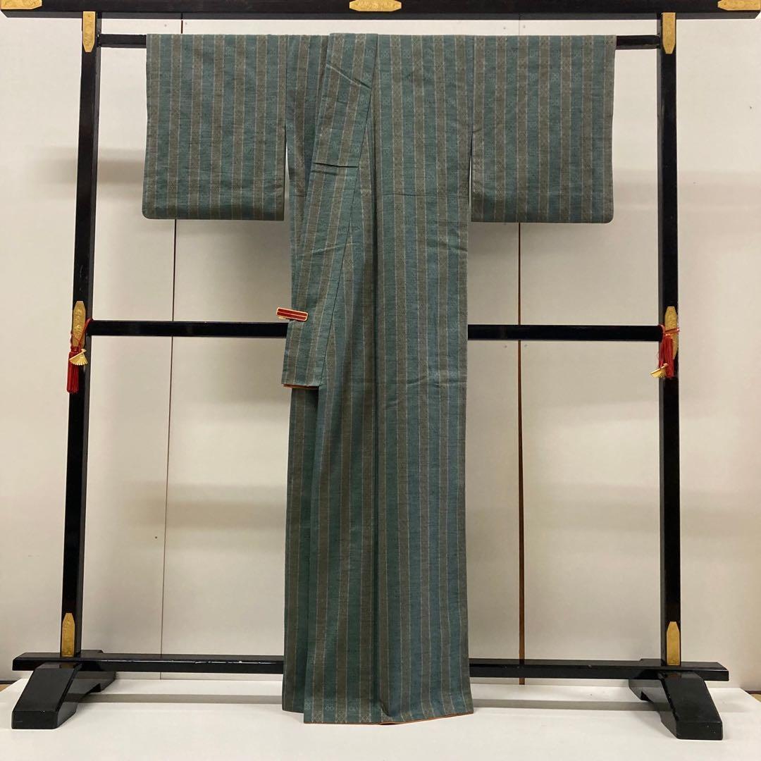 JNK M様　AK-3756 花織 越後花織 裄68 美しい花 ガード加工 正絹