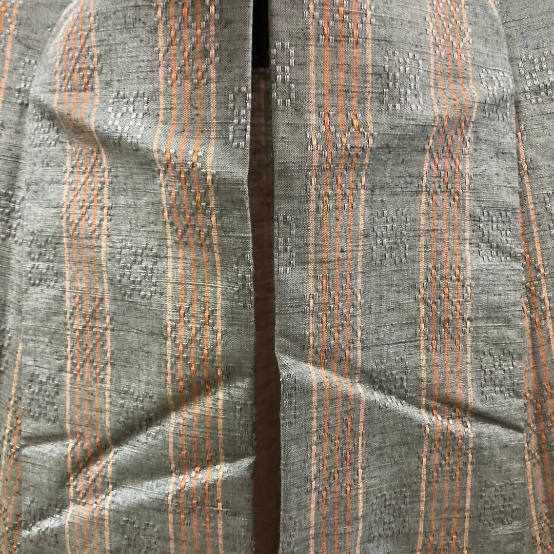JNK M様　AK-3756 花織 越後花織 裄68 美しい花 ガード加工 正絹