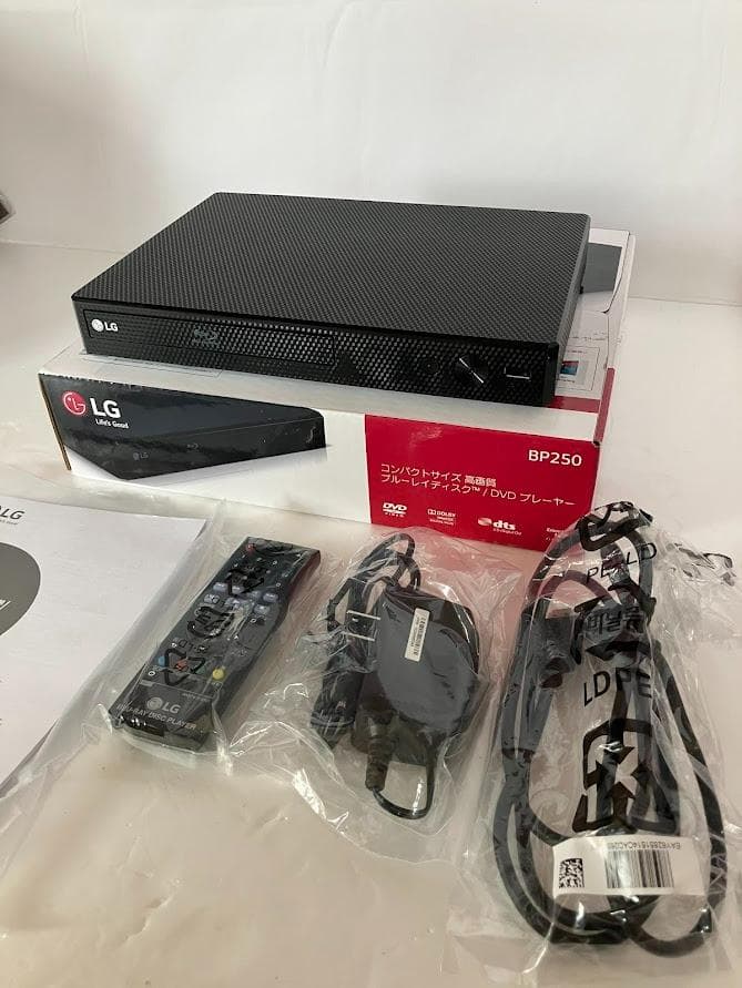LG ブルーレイプレーヤー フルHDアップコンバート BP250