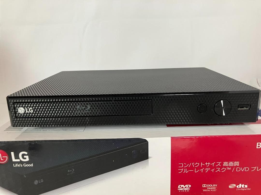 LG ブルーレイプレーヤー フルHDアップコンバート BP250