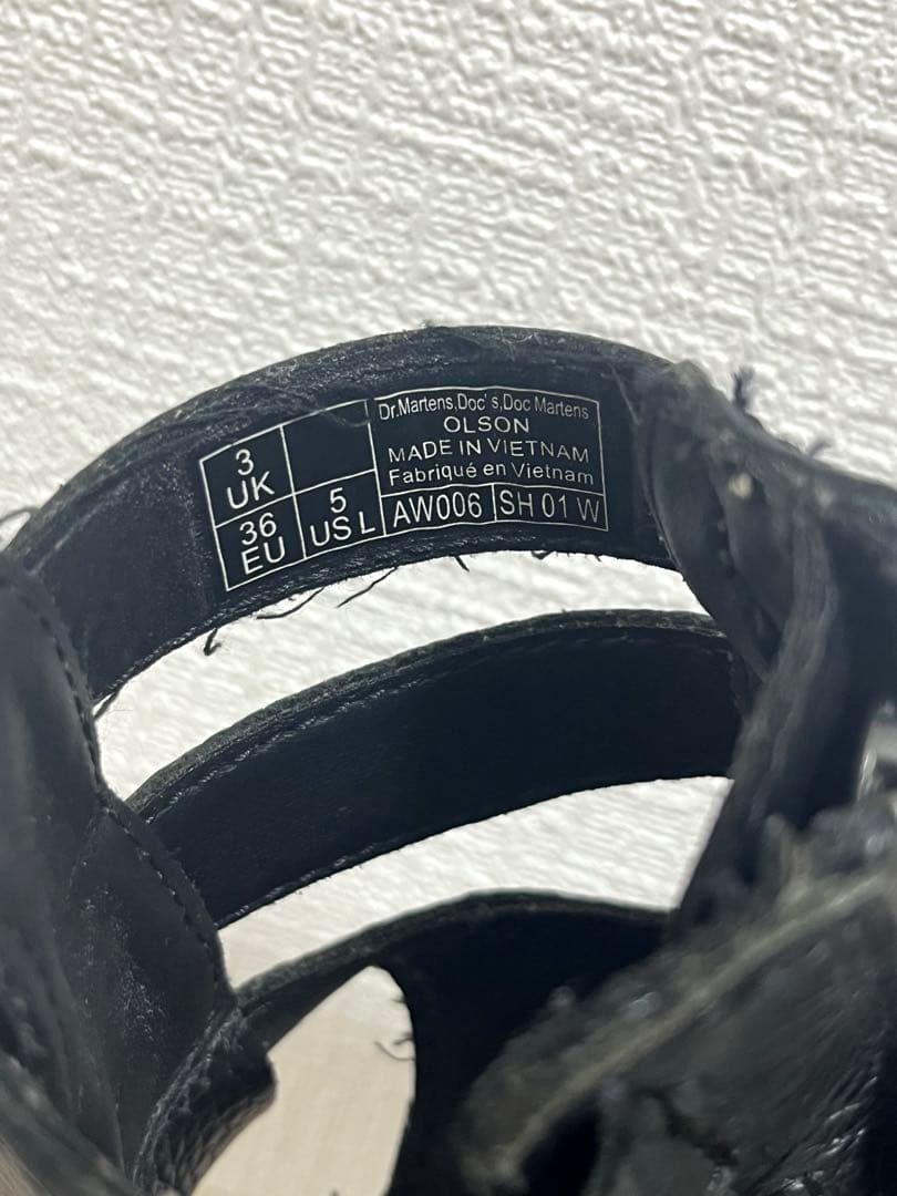 【最終値下げ】 Dr.Martens Olson オルソン サンダル UK3