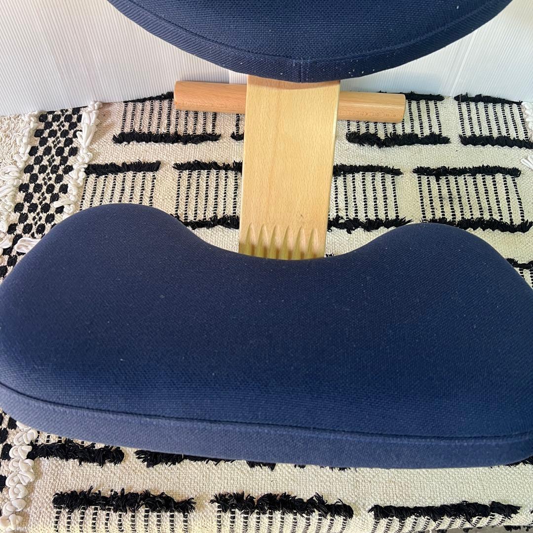 美品✨ Rybo リボ社 バランスイージー バランスチェア ネイビー 姿勢改善