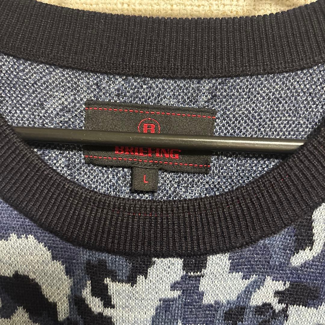 ブリーフィング　セーター　ゴルフ