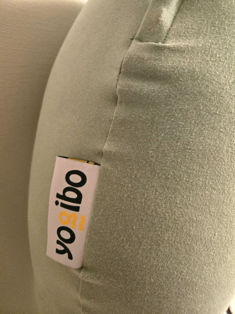 正規品 極美品 yogibo ヨギボーサポート 人気色ピスタチオヨギボー