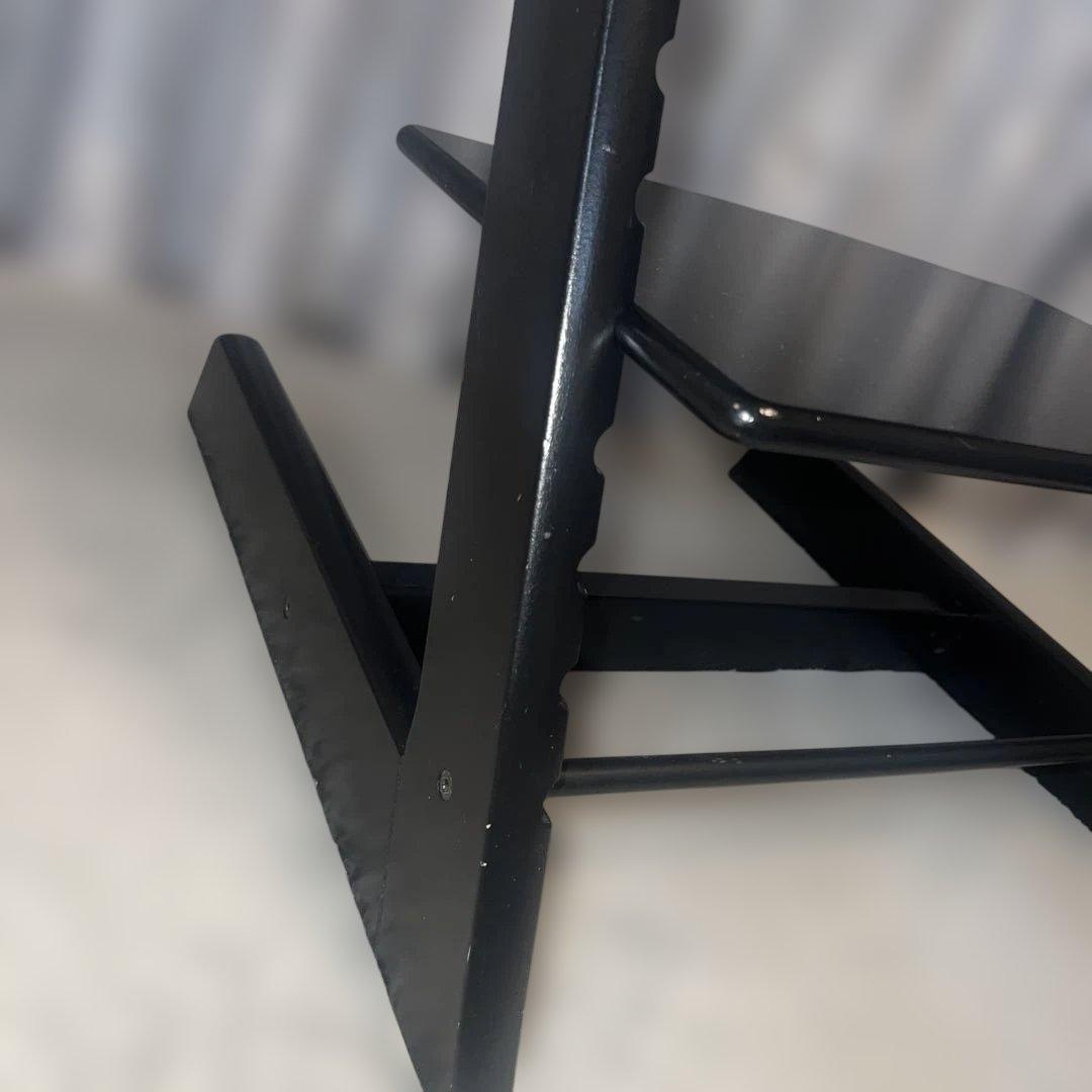 STOKKE TRIPP TRAPP ブラック　ベビーセット付