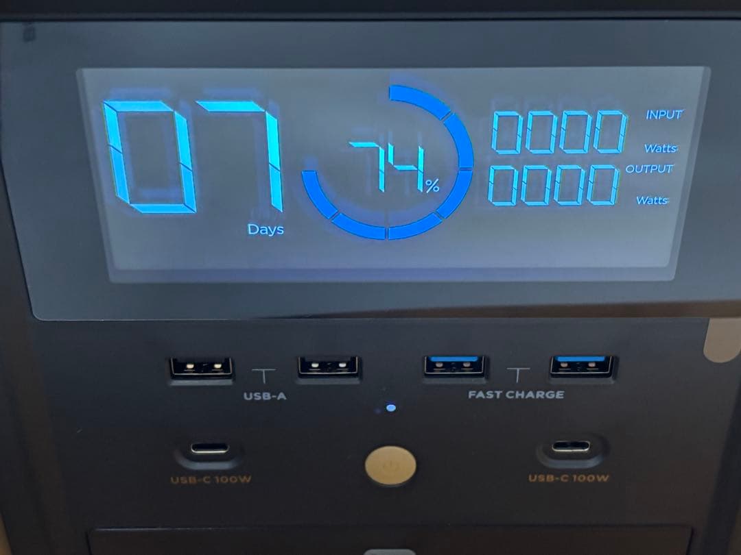 ECOFLOW DELTA Pro 【シリアルナンバー末尾0443】※手渡し希望