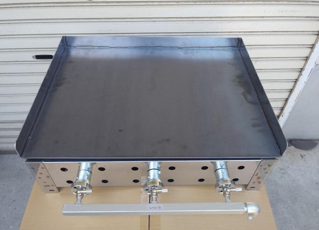 鉄板焼き　６ミリ鉄板　お好み焼きそば　学園文化祭　３辺フチ付　グリラー　キャンプ