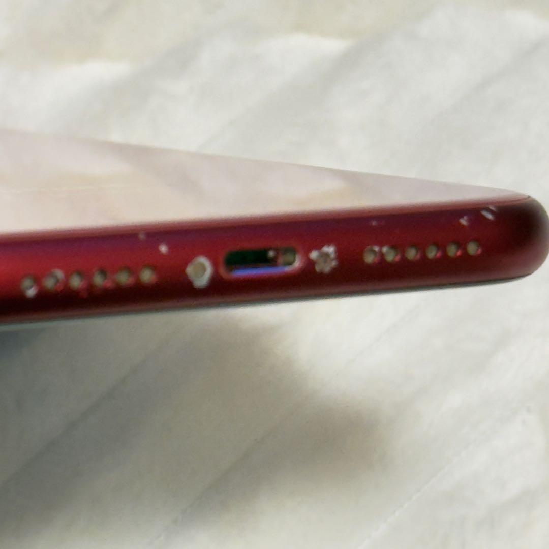 【美品】Apple iPhone XR (赤) 本体SIMロックなし