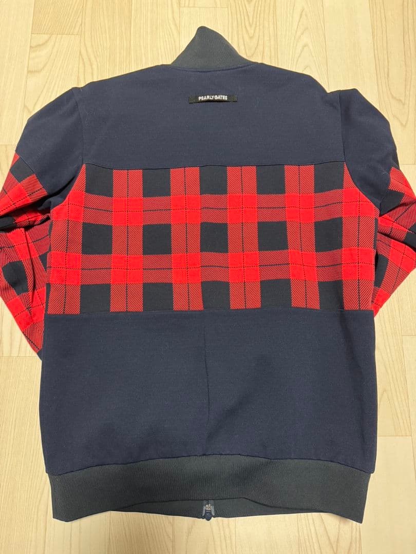 パーリーゲイツ　チェック柄　メンズ　ジャケット　パンツ