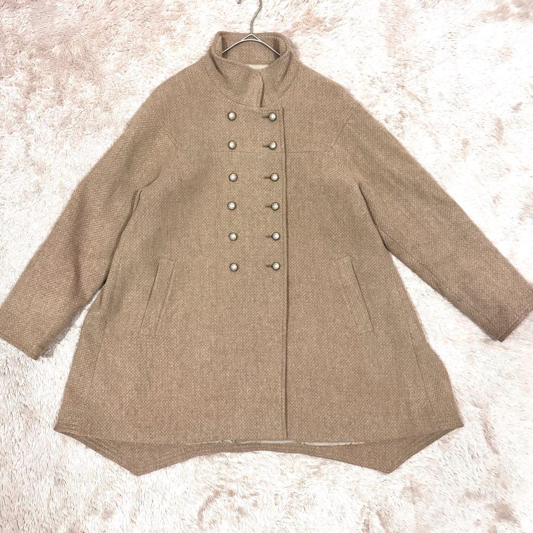 ヴィヴィアンタム ダブルブレスト ナポレオンコート ハイカラー Aライン 1