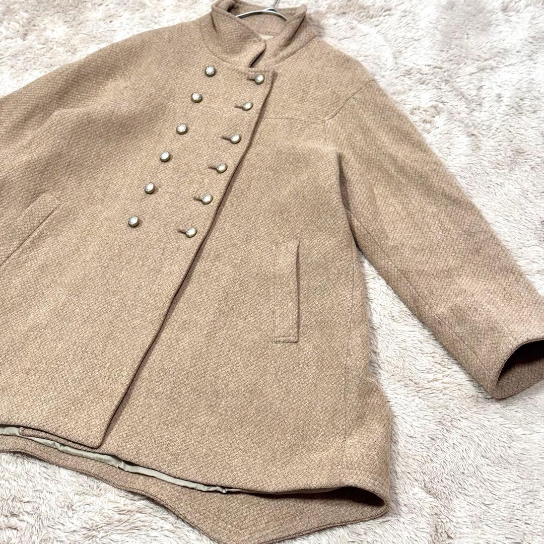 ヴィヴィアンタム ダブルブレスト ナポレオンコート ハイカラー Aライン 1