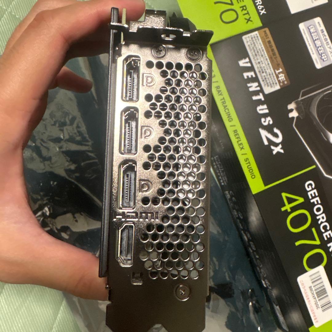MSI GEFORCE RTX4070 12G グラフィックボード