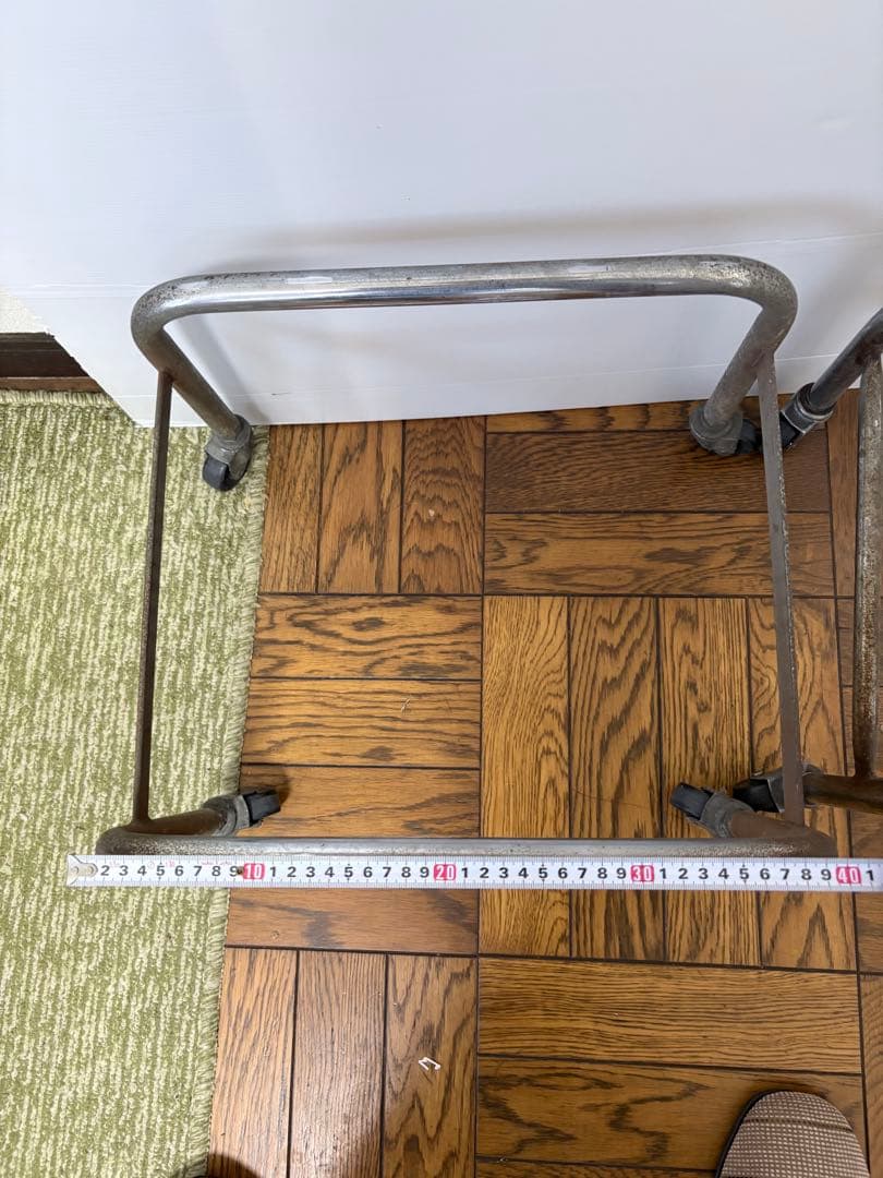 業務用 買い物かご35個＋キャスター台2台セット 店舗用品 中古