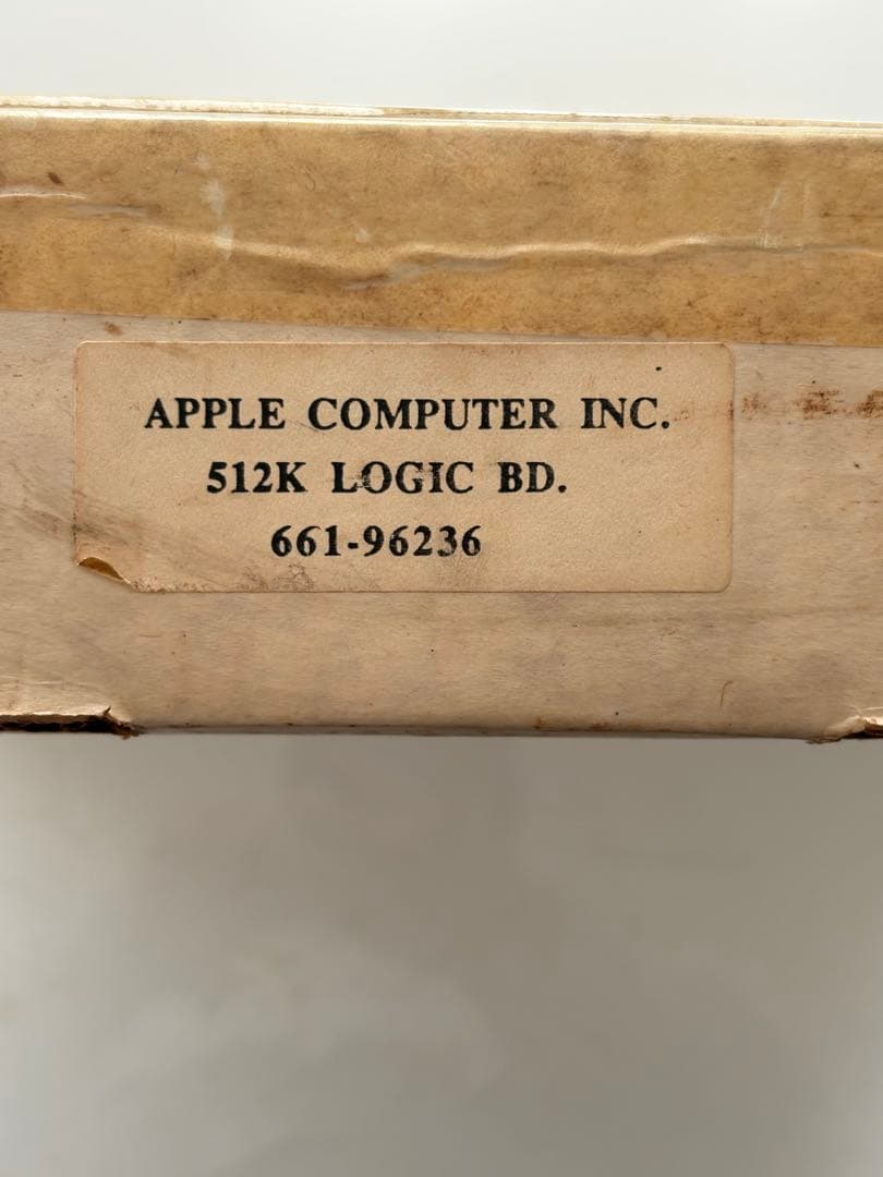 Apple Macintosh 512K ロジックボード 630-0110