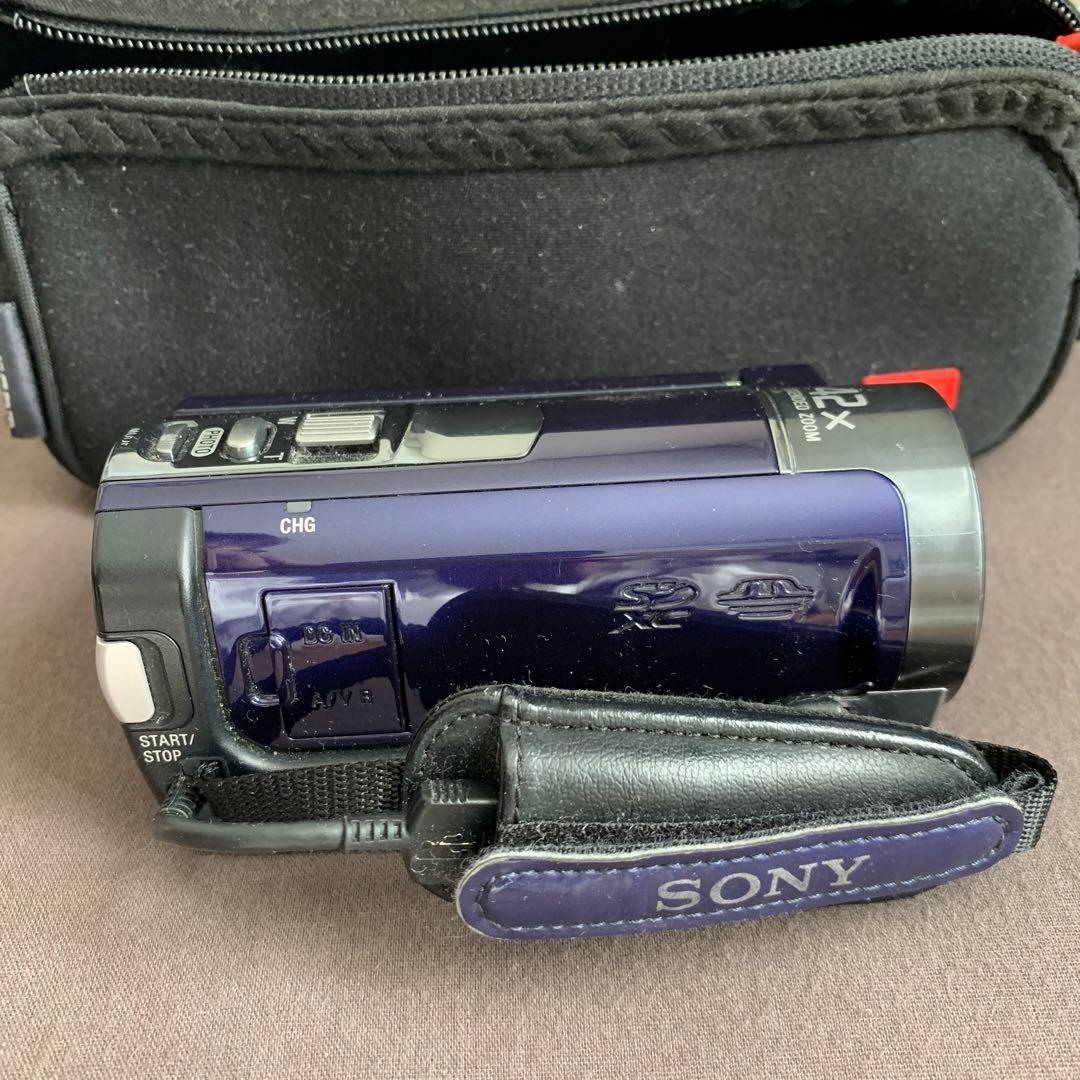 SONY HDR-CX180 ハンディーカム　ビデオカメラ　バッテリー　2個付き