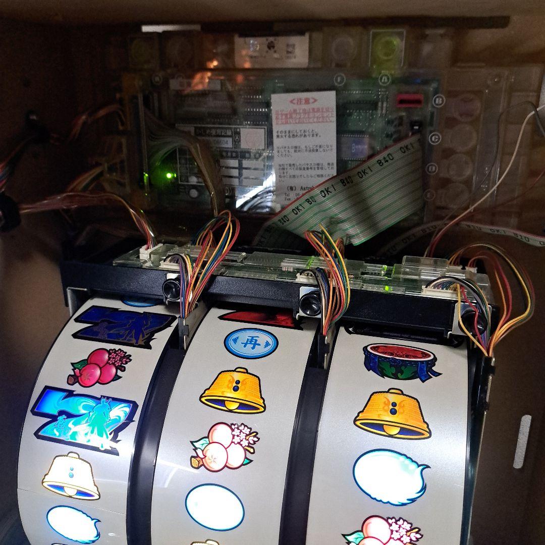 新鬼武者　実機　パチスロ　スロット　実機　綺麗　不要機　5号機