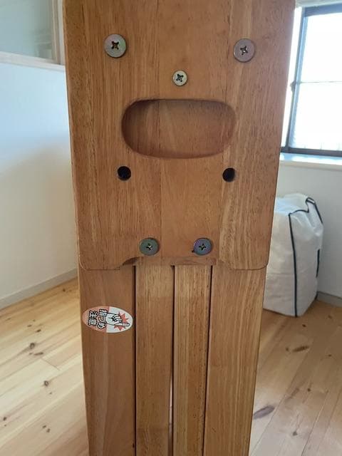 中居木工　国産ひのきすのこ折りたたみベッド（2008年　シングル）