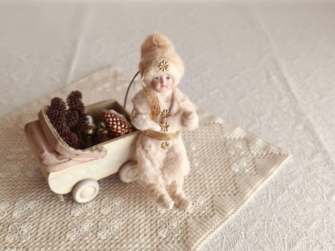 【チョコメルさま】vintage ❀ もみの木を運ぶ クリスマスの子ども