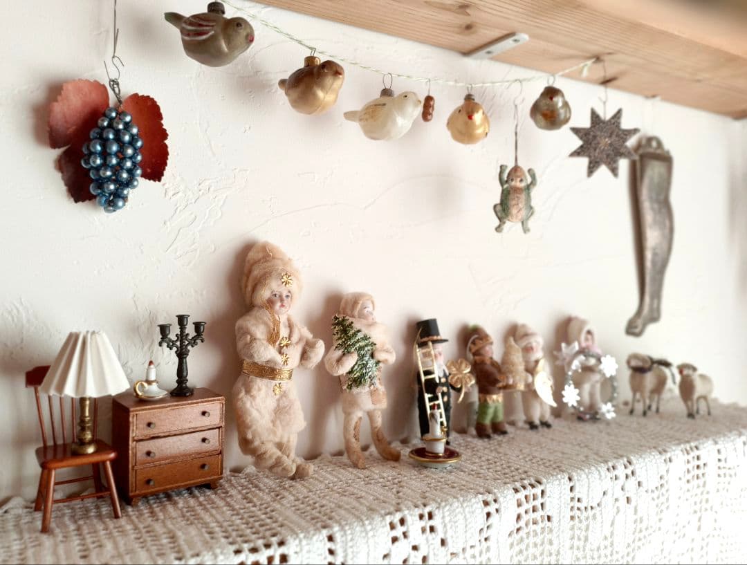 【チョコメルさま】vintage ❀ もみの木を運ぶ クリスマスの子ども