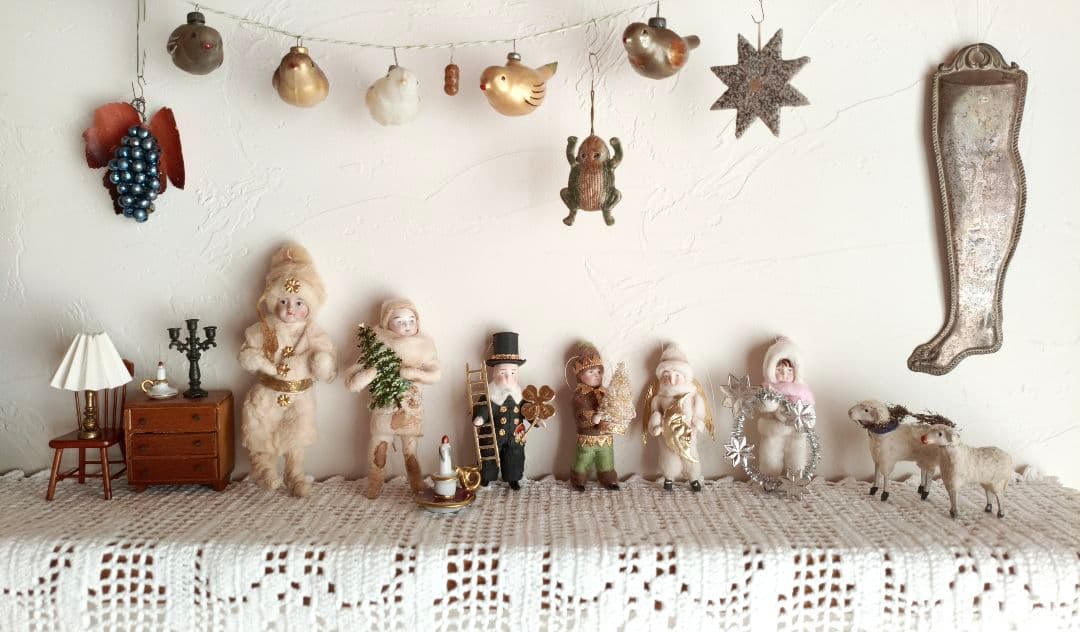 【チョコメルさま】vintage ❀ もみの木を運ぶ クリスマスの子ども