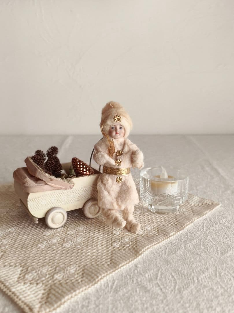 【チョコメルさま】vintage ❀ もみの木を運ぶ クリスマスの子ども