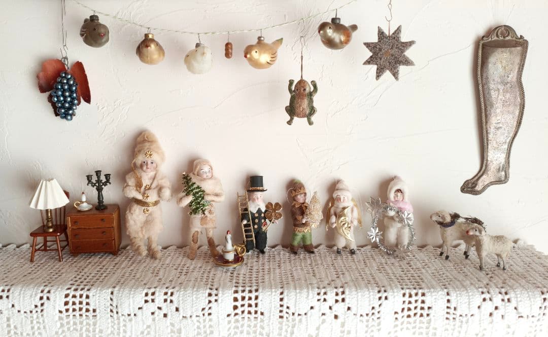 【チョコメルさま】vintage ❀ もみの木を運ぶ クリスマスの子ども
